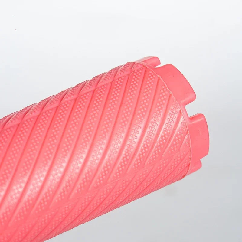6pcs Heatless Lengthened Hair Roller Stick Perm Tools Hollow Design Spiral Hair Curlers Magic Curls DIY Curly Hair Styling Kit