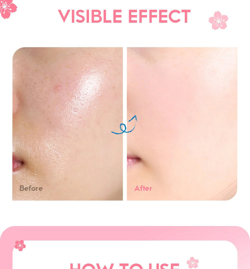 LAIKOU 60g Japan Sakura Essence Face Cream Cherry Blossom Facial Cream Moisturizing Firming Korean Skin Care