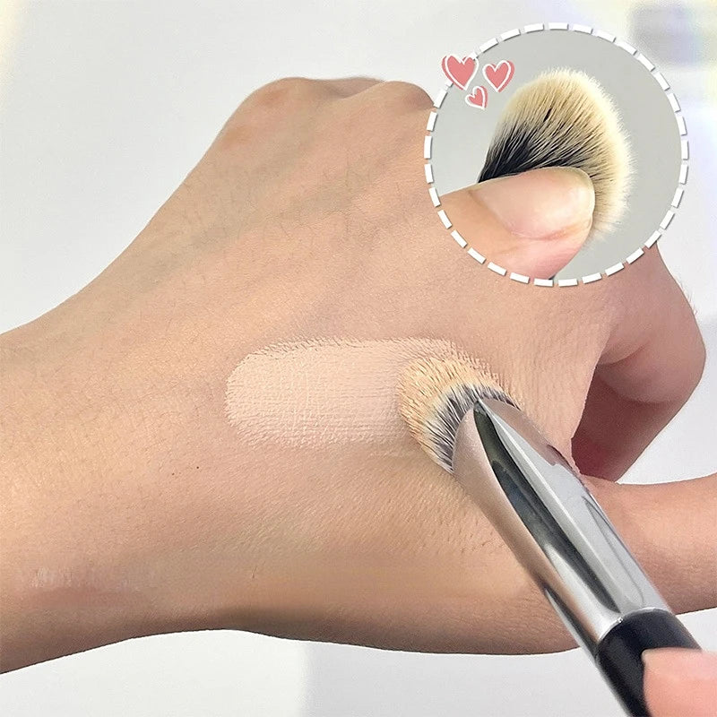 Karsyngirl Foundation Concealer Makeup Brushes Three-sided Slope Contour Highlight Detail Brush Cosmetic Beauty Brush Tool
