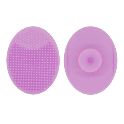 Pack Face Scrubber,JEXCULL Soft Silicone Facial Cleansing Brush Face Exfoliator Blackhead Acne Pore Pad Cradle Cap Face Wash