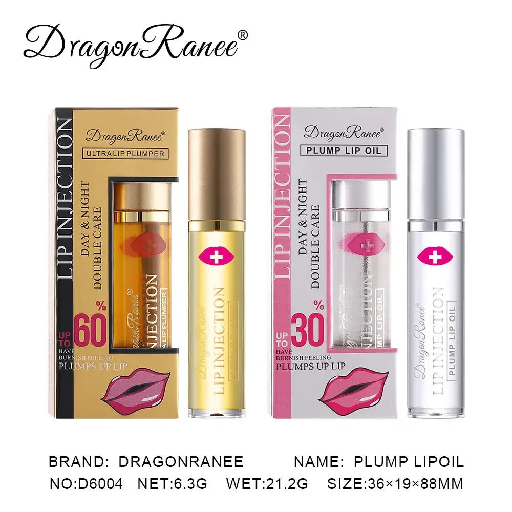 Instant Volumising Lip Plumper Oil Lip Enhancer Lip Gloss Plumping Serum Moisturizing Anti-Wrinkle Lipstick Sexy Lip Care Makeup