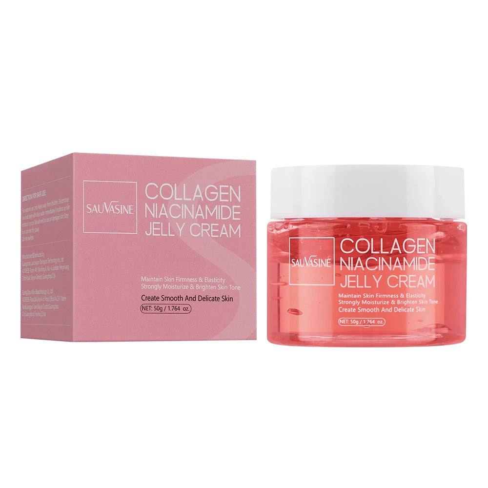 75ml Collagen Peel Off Face Mask With 50g Collagen Jelly Cream Hydrating Moisturizing Night Wrapping Mask Cream Korean Skincare