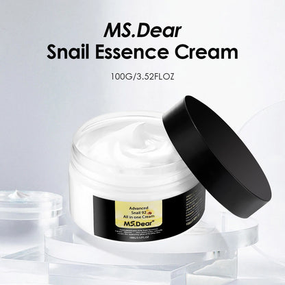 Hyaluronic Face Moisturizer Moisturizing snail Cream Anti-Wrinkle Aging Moisturizing Shrink Pores Whitening Smooth Skin Care