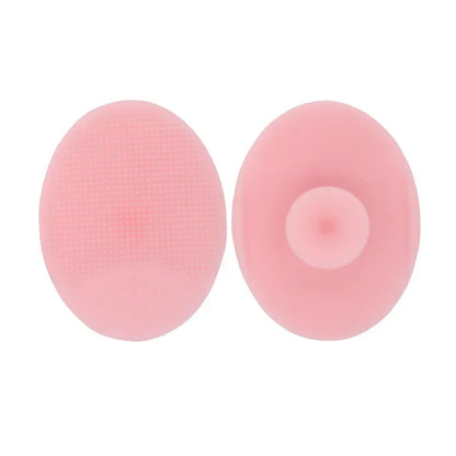 Pack Face Scrubber,JEXCULL Soft Silicone Facial Cleansing Brush Face Exfoliator Blackhead Acne Pore Pad Cradle Cap Face Wash