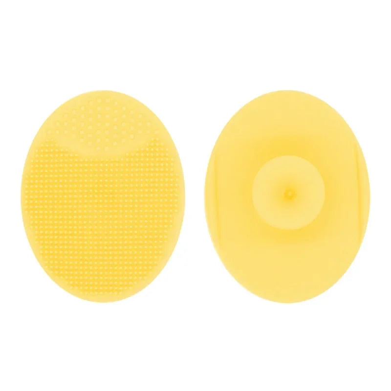 Pack Face Scrubber,JEXCULL Soft Silicone Facial Cleansing Brush Face Exfoliator Blackhead Acne Pore Pad Cradle Cap Face Wash