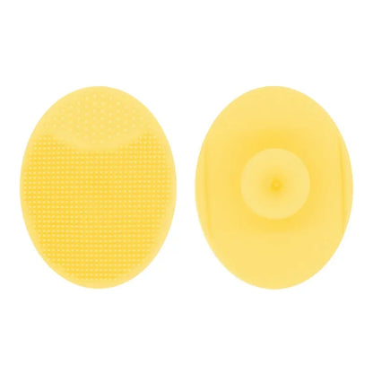 Pack Face Scrubber,JEXCULL Soft Silicone Facial Cleansing Brush Face Exfoliator Blackhead Acne Pore Pad Cradle Cap Face Wash