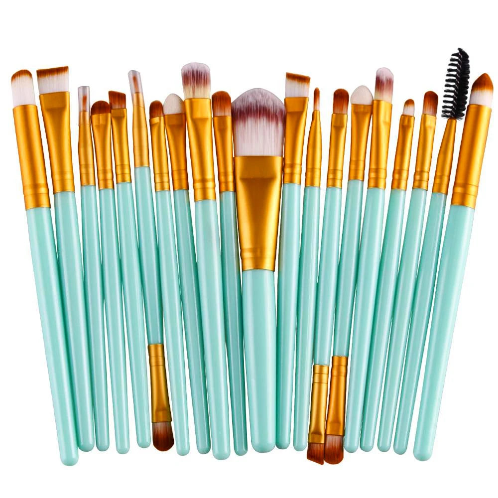 20pcs Eye Makeup Brushes, Full Set of Eye Shadow Makeup Tools, Popular Eyeliner Brush