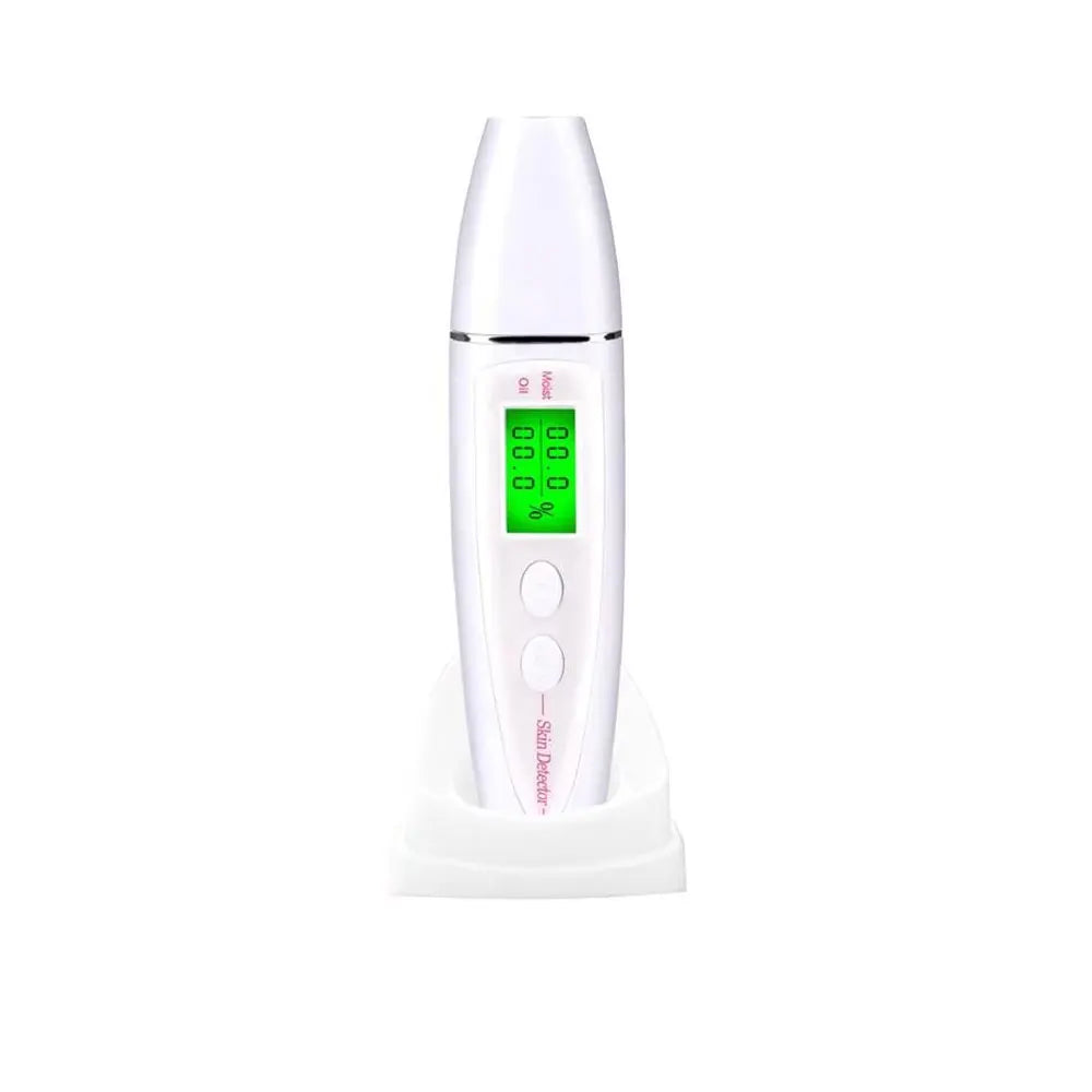 Skin Oil Moisture Tester Machine LCD Precise Detector Digital Monitor for Skin Sensor Analyzer Facial Care Tools