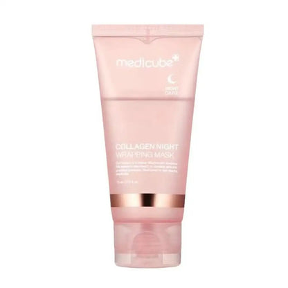 Collagen Overnight Wrapping Peel-Off Facial Mask 75ml Korean Night Mask For Deep Hydration Skin Care Repair