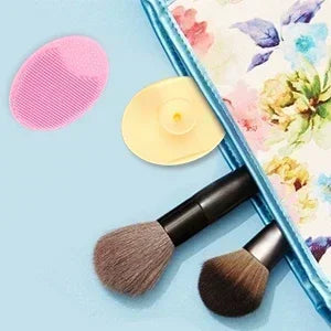 Pack Face Scrubber,JEXCULL Soft Silicone Facial Cleansing Brush Face Exfoliator Blackhead Acne Pore Pad Cradle Cap Face Wash