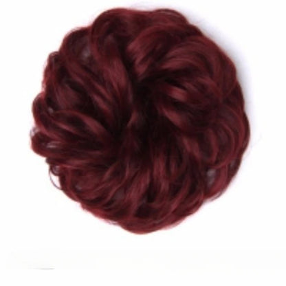 Donut Hair Bun Updo Chignon with Elastic Hair Rope - Synthetic Hair Extensions for Natural Looking Daily Wear Hair Accessories