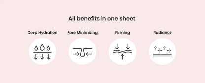 BIODANCE Bio-Collagen Real Deep Mask, Hydrating Overnight Hydrogel Mask, Pore Minimizing, Elasticity Improvement, 34g x4ea